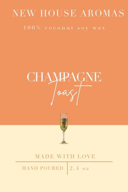 "Champagne Toast" wax melts