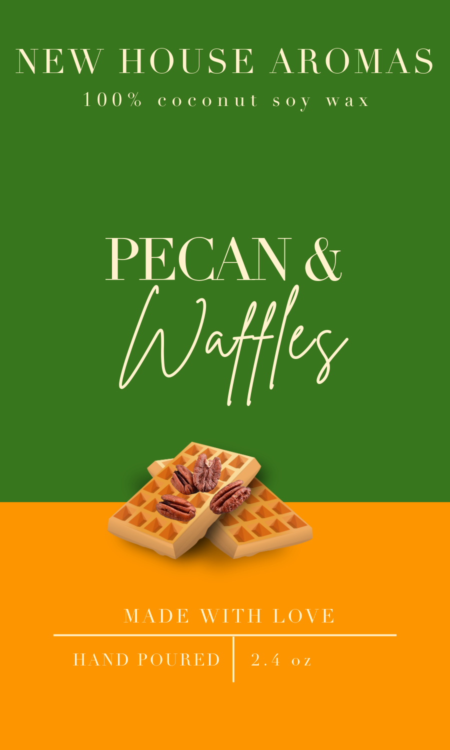 "Pecan Waffles" Wax melts