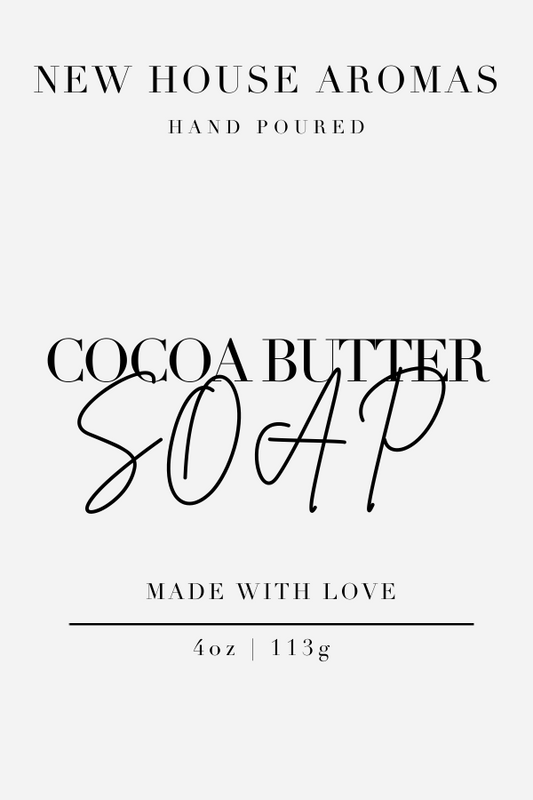 Cocoa Butter Organic Homemade Soap